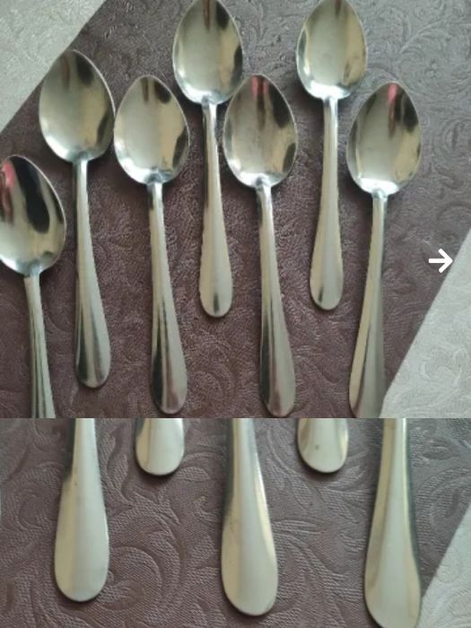 Комплекти малки лъжички и вилички НОВИ, комплект десертни вилички 12бр