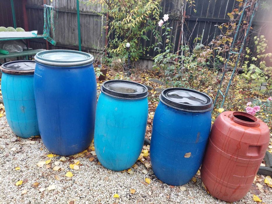 butoaie plastic 60, 120 si 220