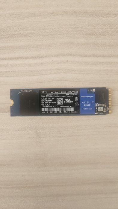 SSD диск Western Digital SN550 1TB