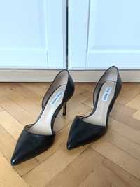 Steve Madden - black heels - Черни токчета - 37,5 номер