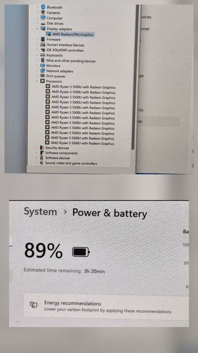 vand laptop Acer Aspire 515.15.6"FH.Ryzen 5 5500.8 Gb.Ssd 256 Gb