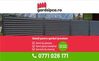 Gard tip Jaluzea, lamele tip Z, uluca grosime 0.5 si 0.6 produse TOP