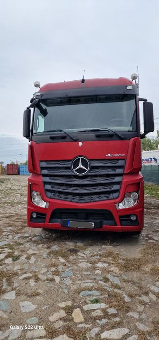 Vand Mercedes Actros + Semitemorca Trailis