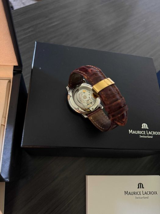 Maurice LaCroix Masterpiece 18k Gold Bezel