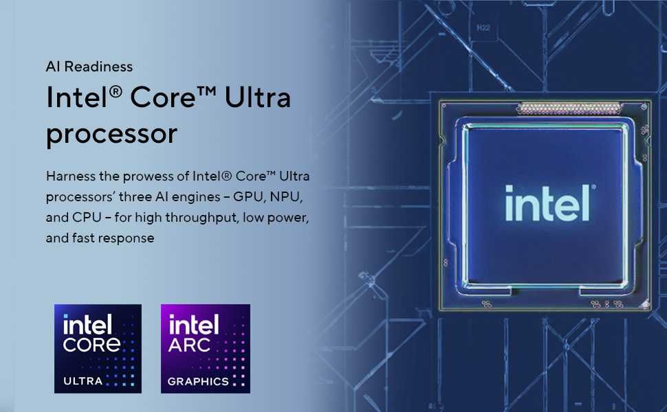 Mini PC Мини Пк ASUS NUC 14 Pro+ Core Ultra 7 155H 32GB DDR5 1TB SSD