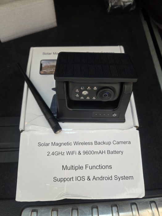 Cameră de marșarier wireless solară
