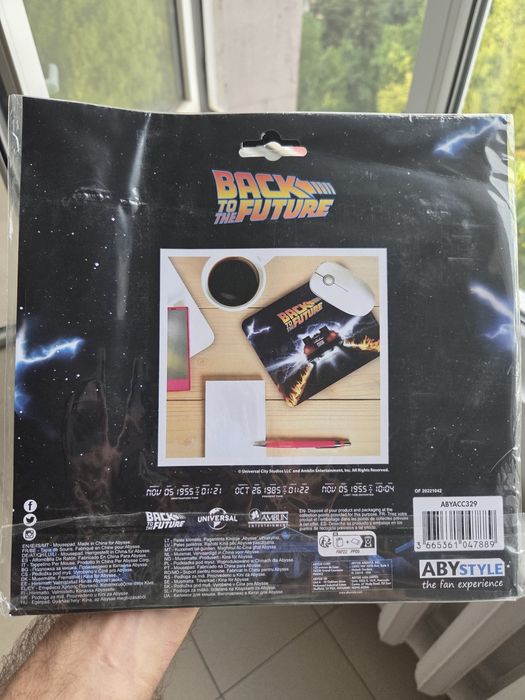Back to the Future Mousepad