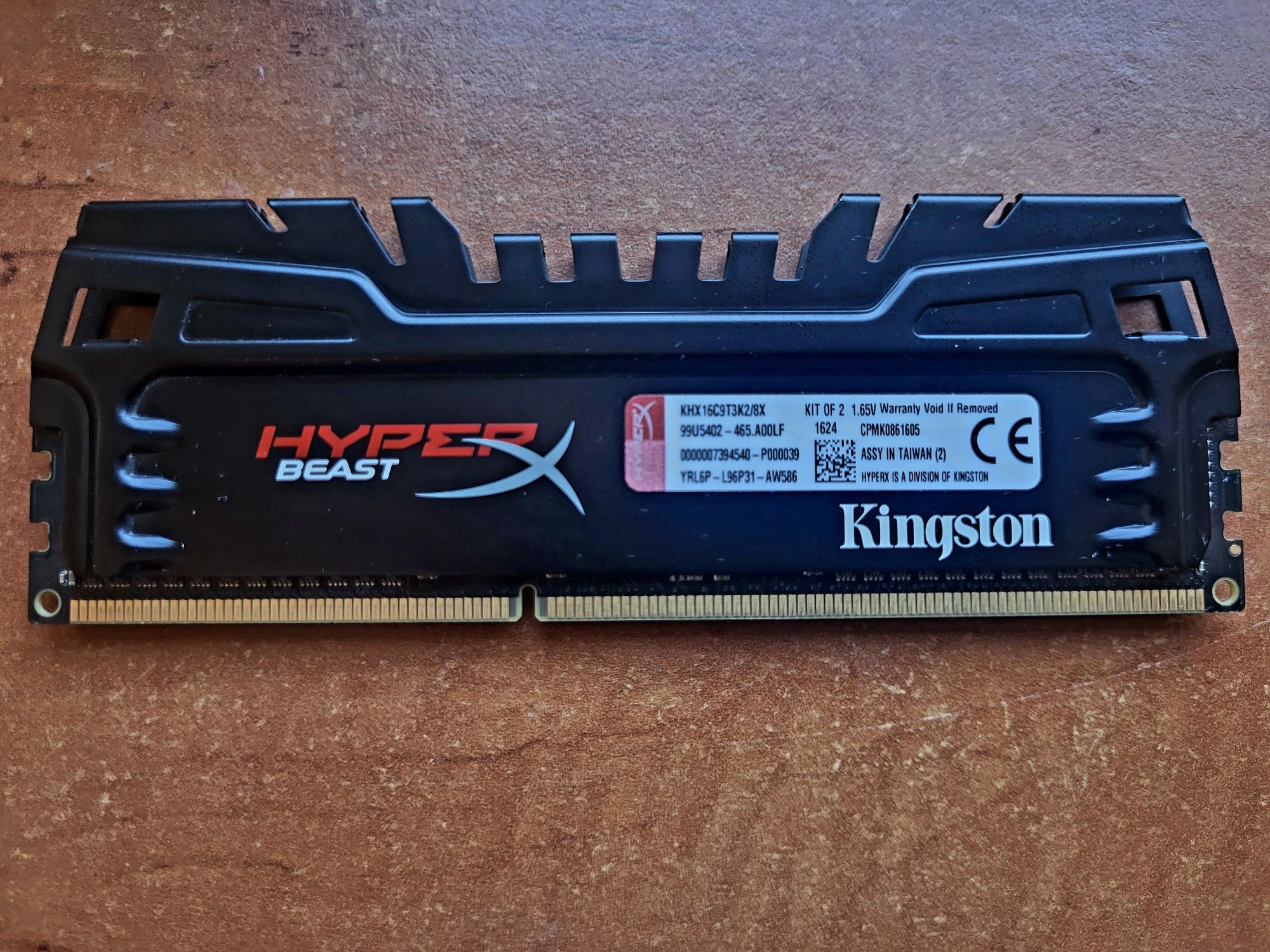 Memorie RAM 4 GB Kingston HyperX Predator Beast 1600mhz DDR3 Cl 11