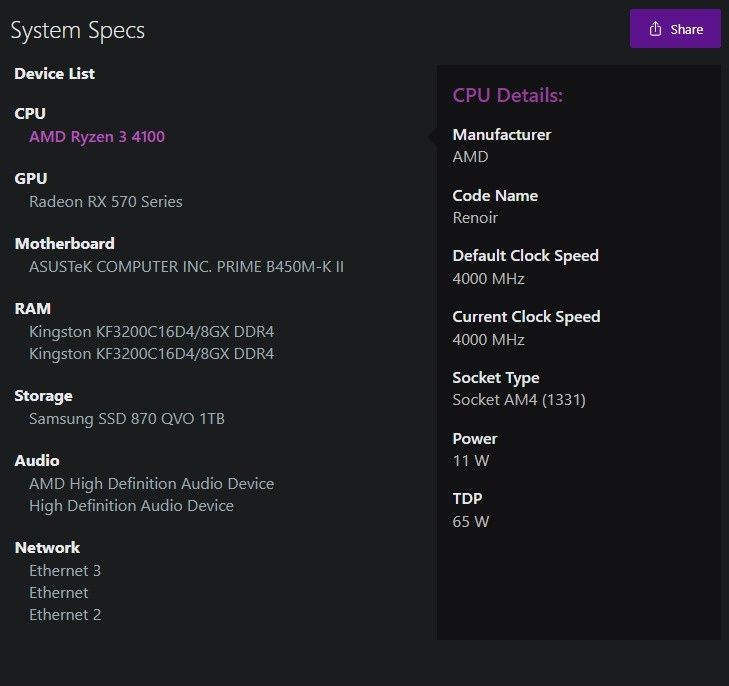 Vand calculator gaming AMD