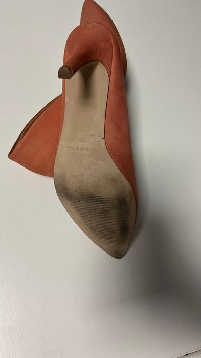 Pantofi cu toc piele intoarsa Flavia Passini, marime 39