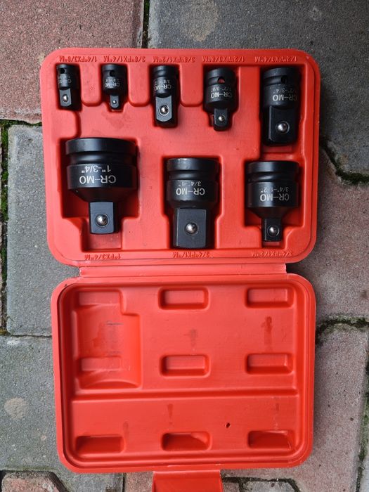 Set reductii adaptoare 8 piese de impact