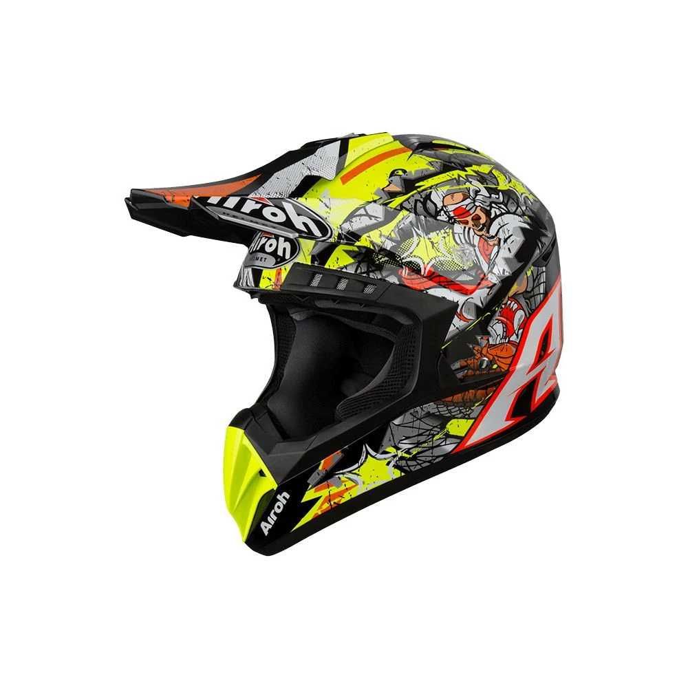 Casca Motocross/Enduro Airoh Switch Pirate Multicolor S