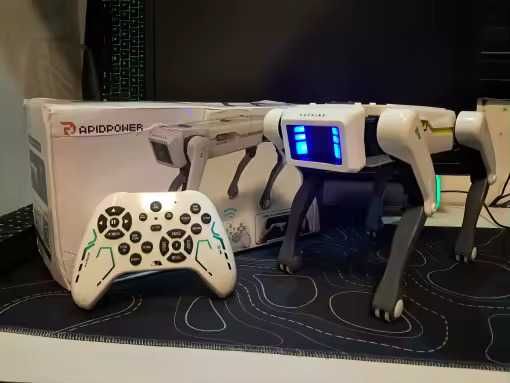 Интелигентен робот куче с дистанционно управление