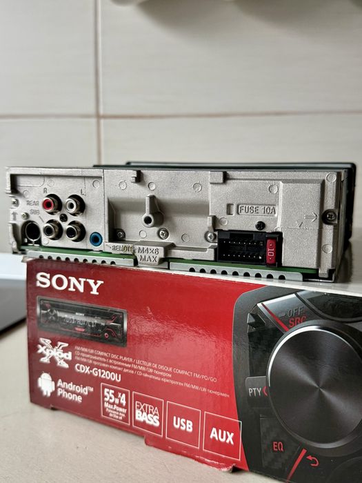 Radiocasetofon Sony Xplod