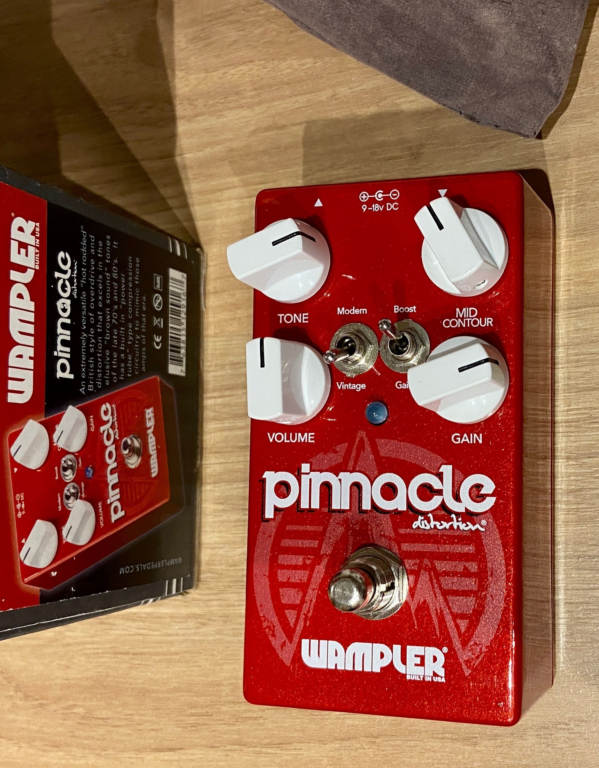 Wampler Pinnacle Distortion V2 pedala chitara