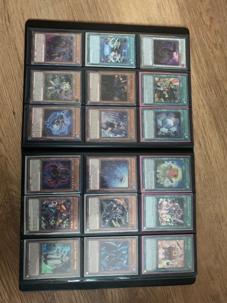 Yu-Gi-Oh binder rare/super/ultra албум с карти