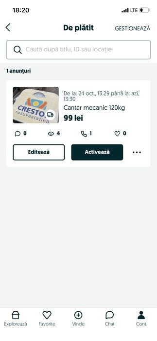 Voi vinde un cantar mecanic