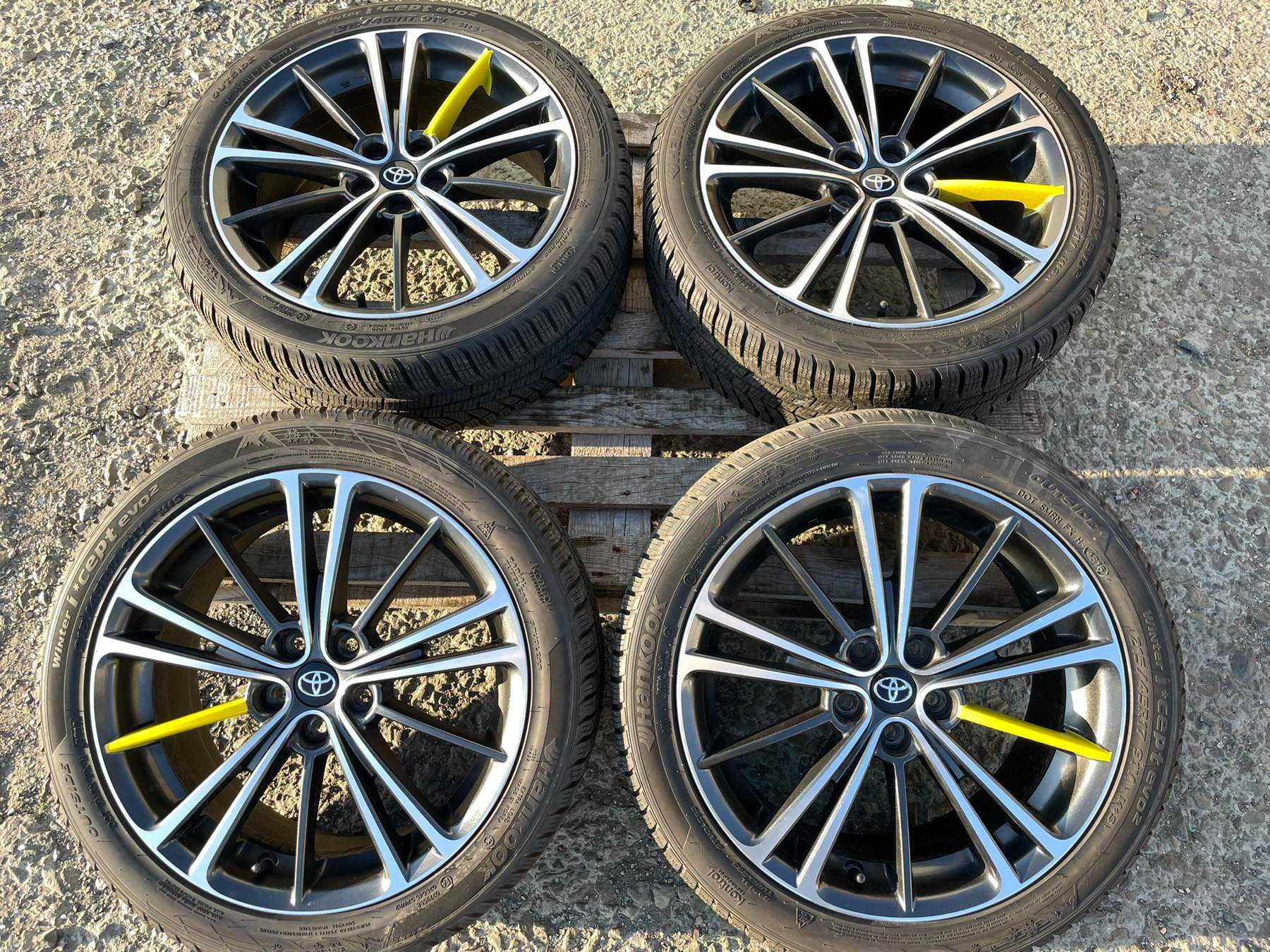 17 джанти 5х100 Subaru BRZ Toyota GT86 GR86 Scion FR-S et48 215/45/17