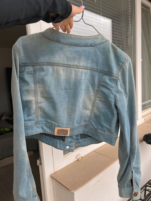 Дамско дънково яке