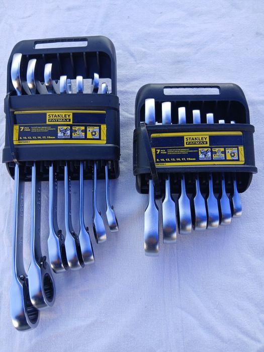 Set 7 chei combinate cu clichet Stanley Fatmax