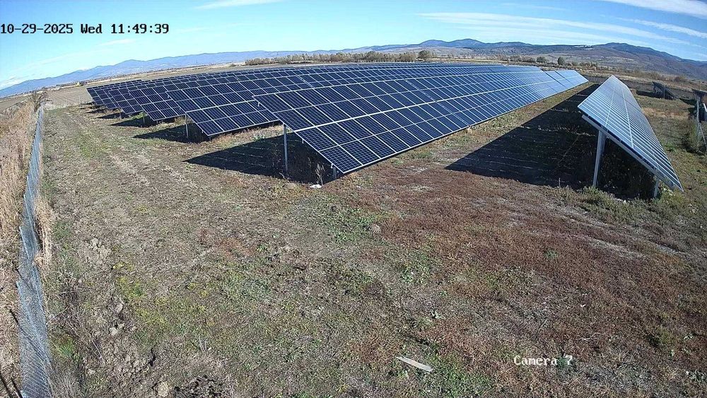 Parc  fotovoltaic 5MW finisat si racordat la retea