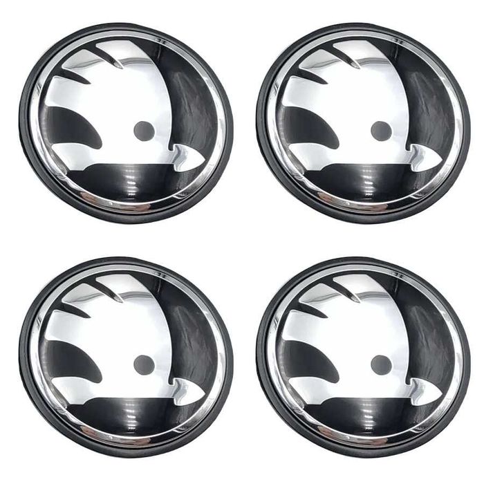 Set 4 capace Skoda 65mm 3B7601171 pentru jante aliaj Skoda