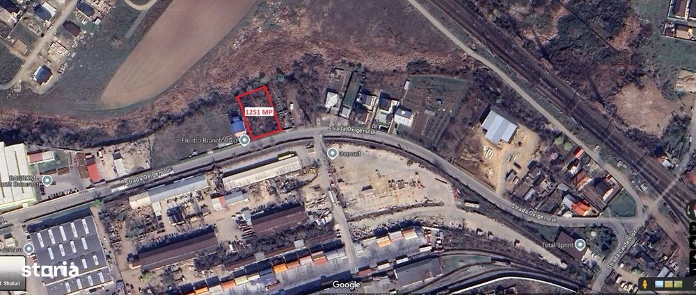 Teren intravilan Chitila Strada Oxigenului, 1251 mp toate utilitatile