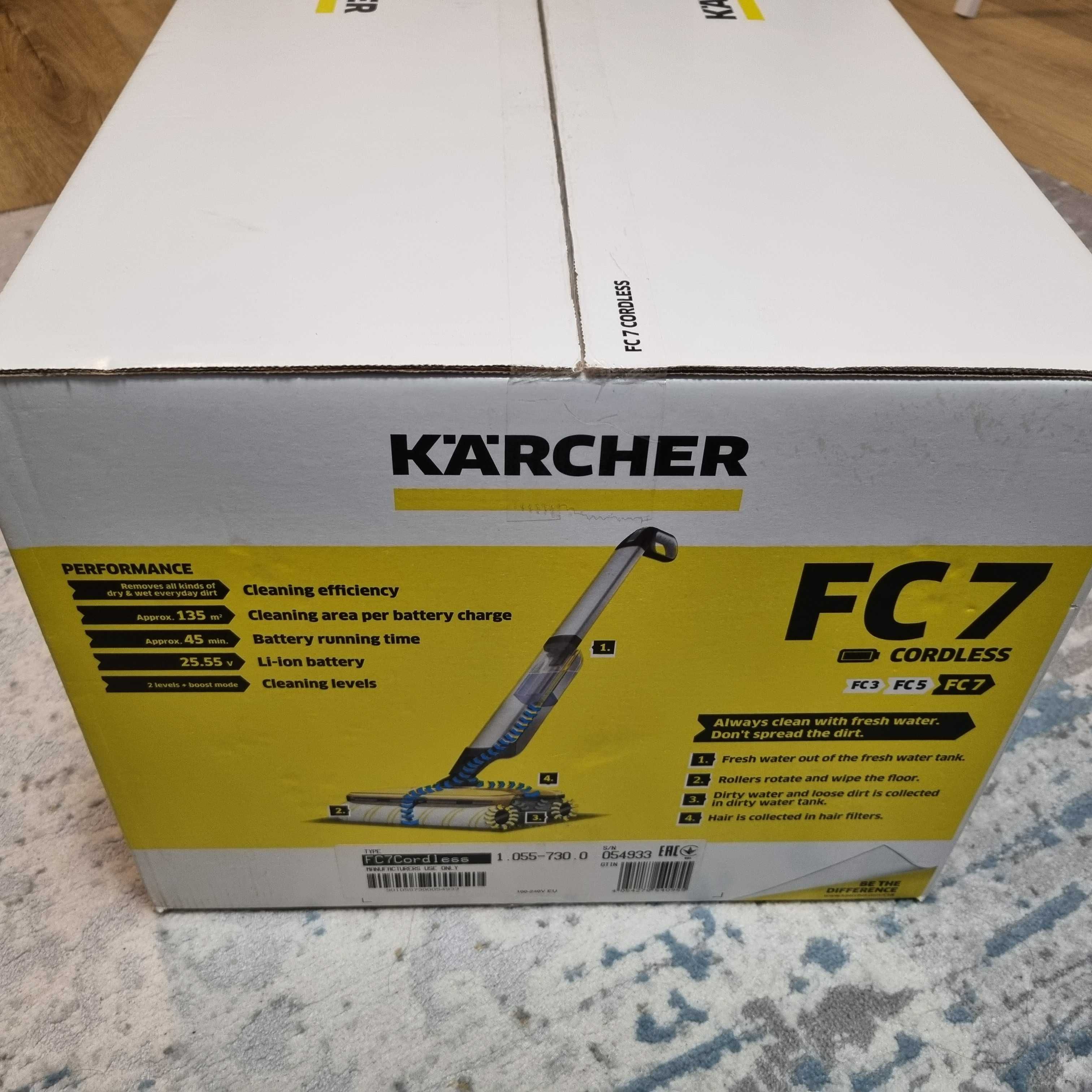 Aparat de curatat podele dure Karcher FC7 Cordless