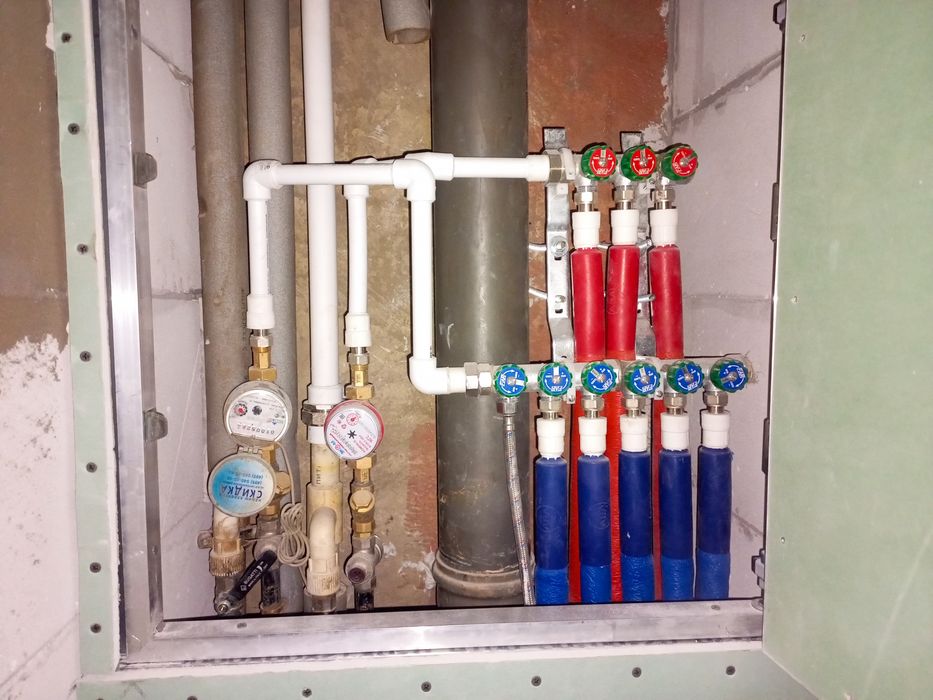 Сантехника электрика  плитка