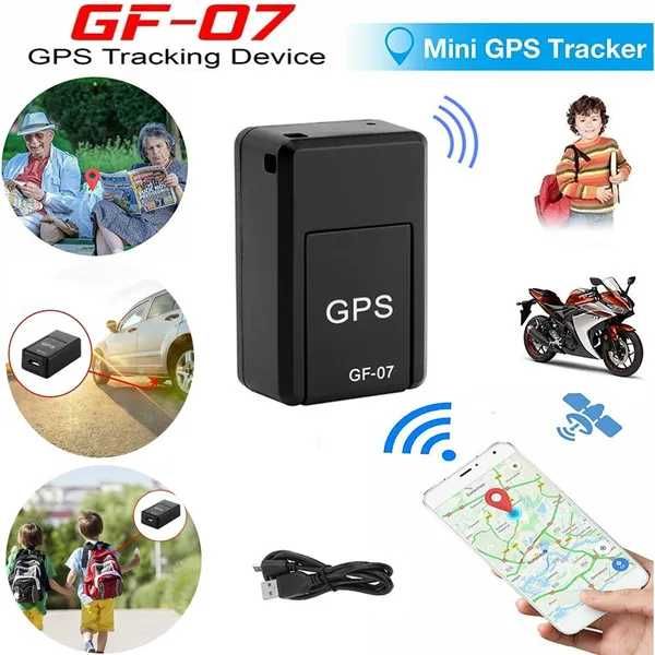 Mini Localizator Traker GPS Magnetic Cu Microfon GF-07