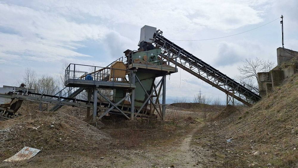 Statie sortare cu concasare