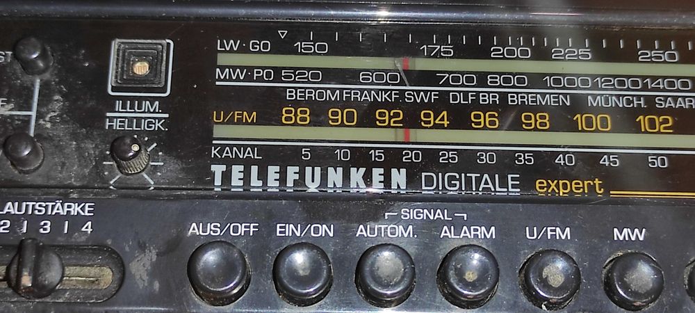 radio vintage telefunken digital expert