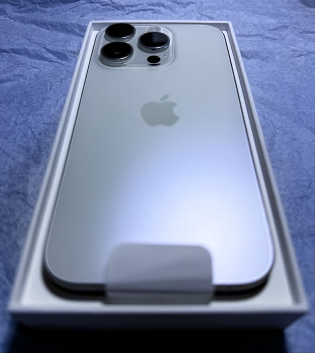 IPhone 15 Pro White titanium 128GB NOU ÎN GARANȚIE!!! USOR NEGOCIABIL