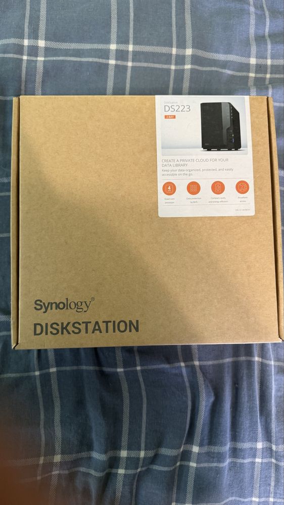 Synology DS223, домашен сървър