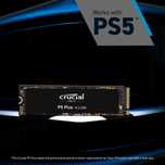 SSD Crucial P5 Plus 2TB PCI4.0 performant laptop pc ps5 gaming 6k mb/s