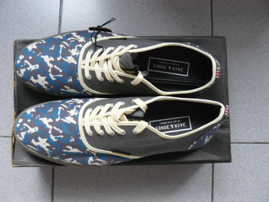 Tenisi Barbati JACK & JONES U.K. Noi In Cutie,Grey Camouflage Spider