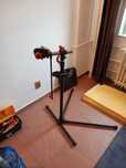 Stand pentru reparatii biciclete, Inaltime reglabila 110-190 cm