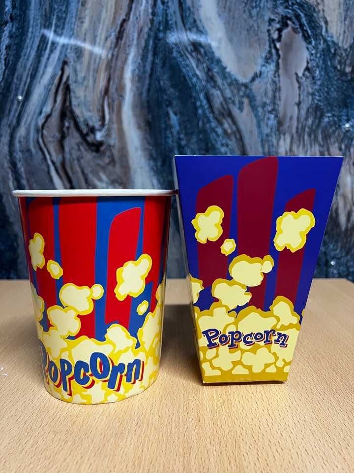 Стакан для попкорна разные размеры