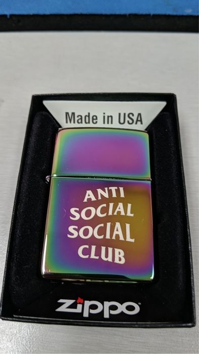 Anti Social Social Club "Allergic" Zippo bricheta