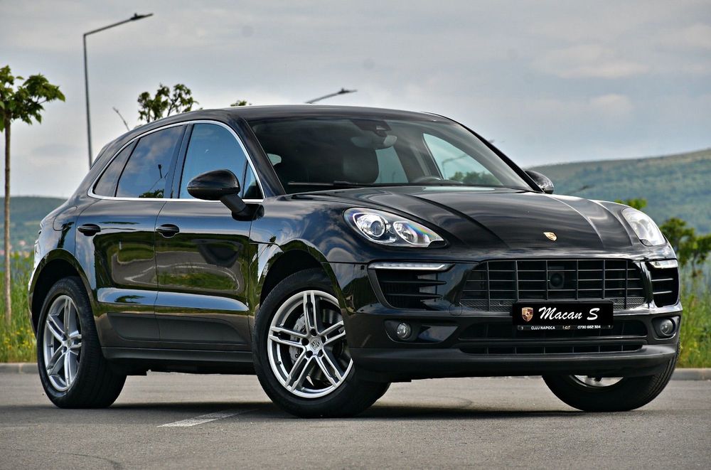 Porsche Macan Porsche Macan S-Distronic-4x4-Webasto-Camera-LED-BOSE-side&line assist