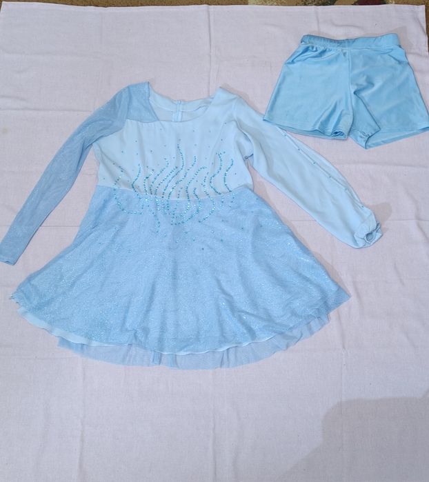 Платье для танцев на девочку 13-14 лет-1