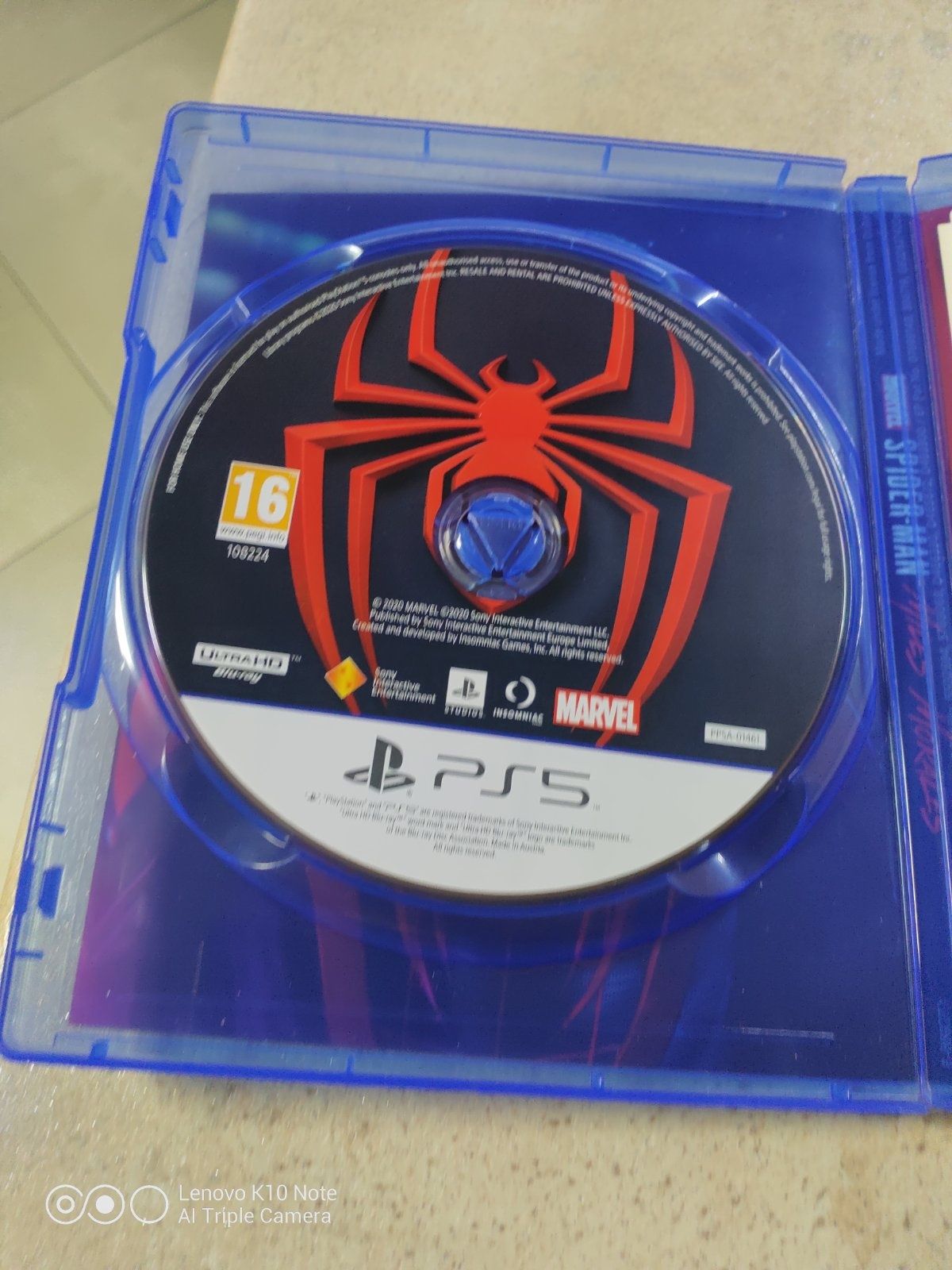 Игра за ps 5 Spiderman