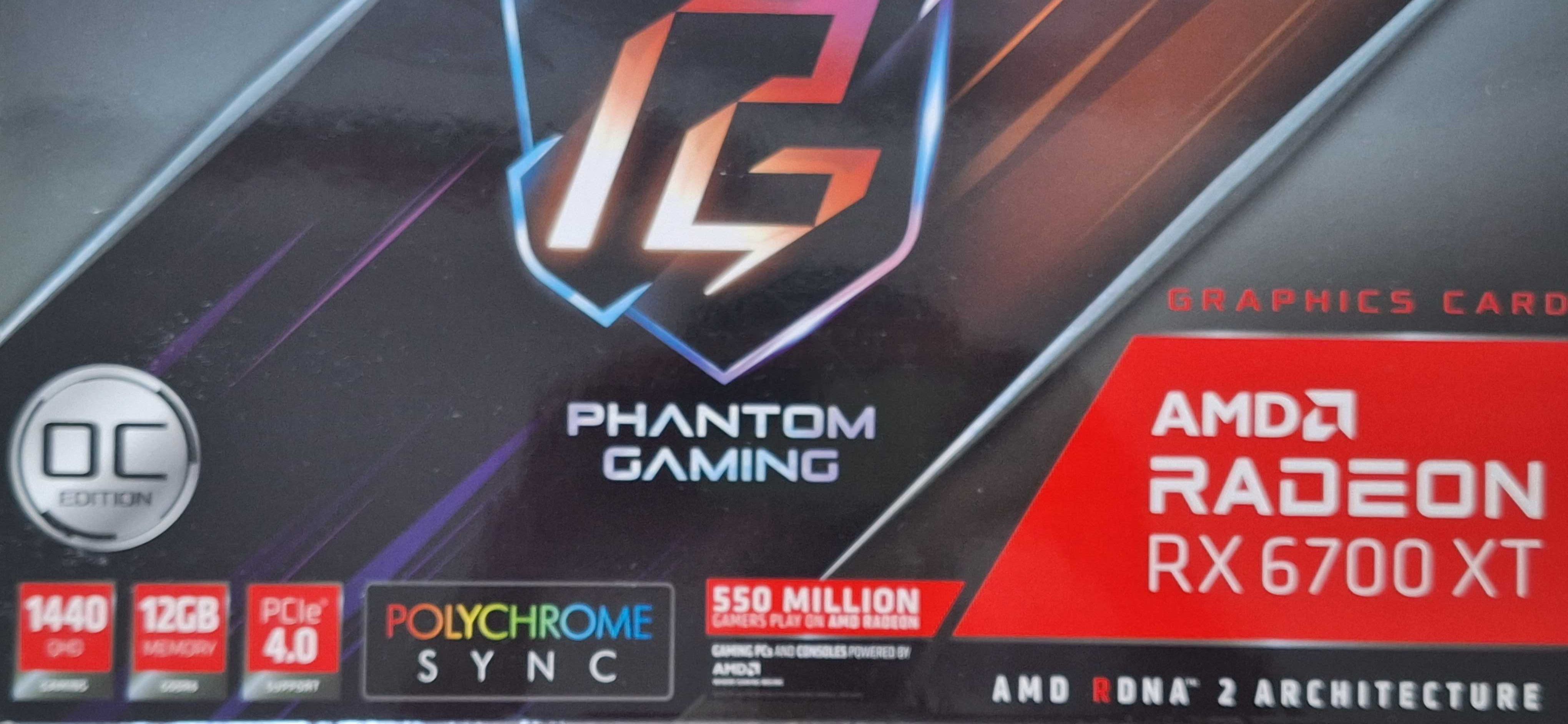 Vand placa video RX 6700XT 12GB impecabila, sigiliu & cutie