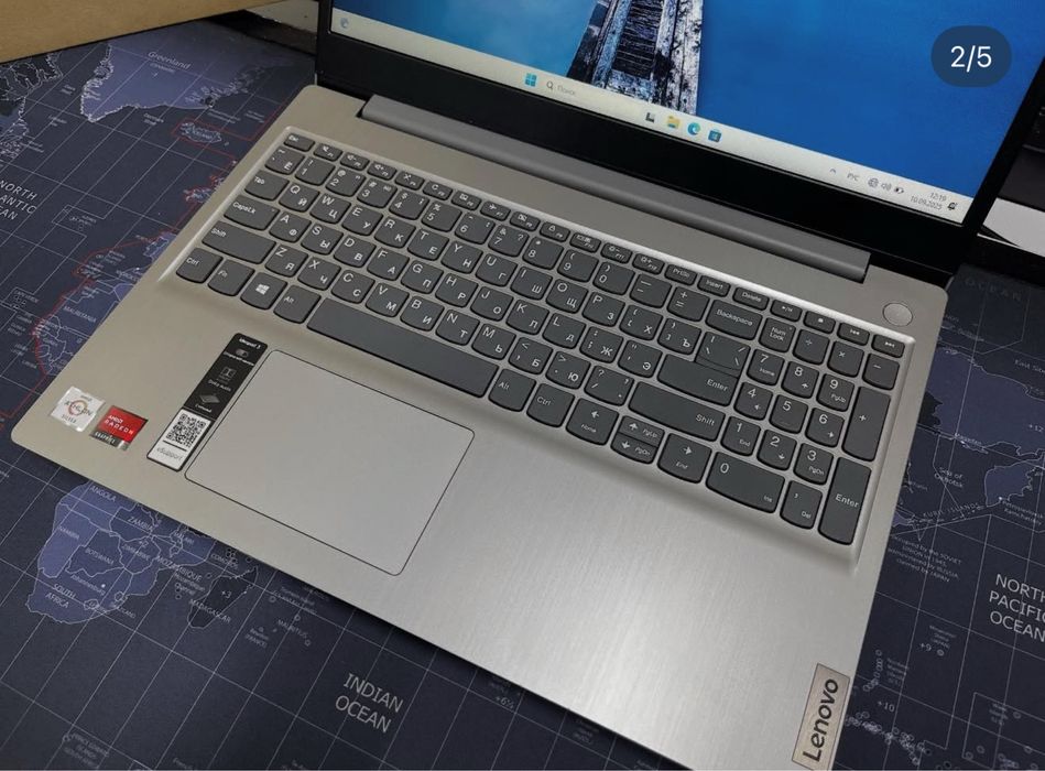 Ноутбук для работы Lenovo - AMD Athlon Silver/4Gb/SSD256Gb