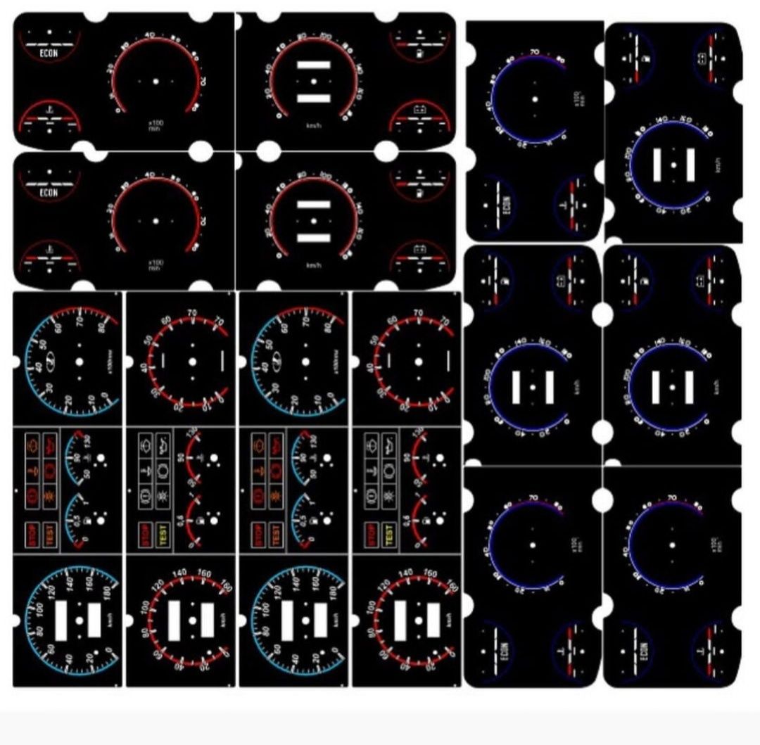 Щиток прибор Накладка на все Ваз марки