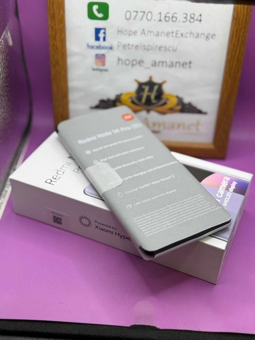 HOPE AMANET P2 - Redmi note 14 pro / 256GB / 8 GB Ram /Desigilat proba