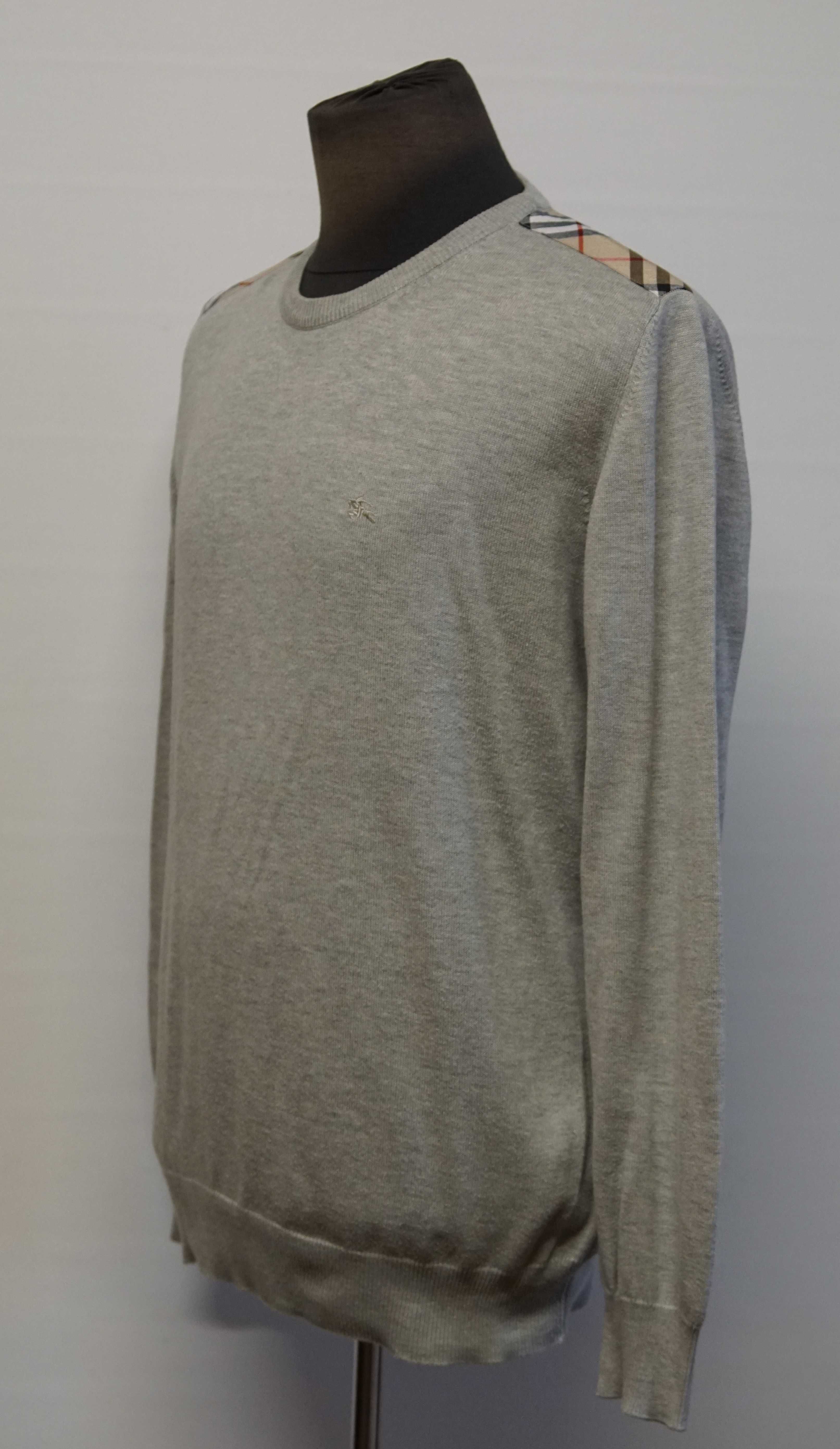 Pulover gri Burberry London marimea L
