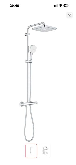 Grohe дувевая система