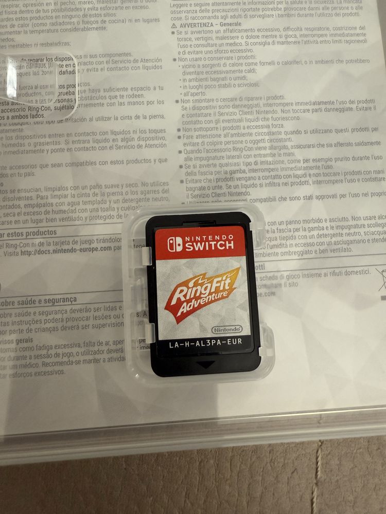 Ring fit adventure for nintendo