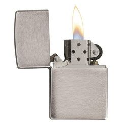 Запалка Zippo, Classic Brushed Chrome
